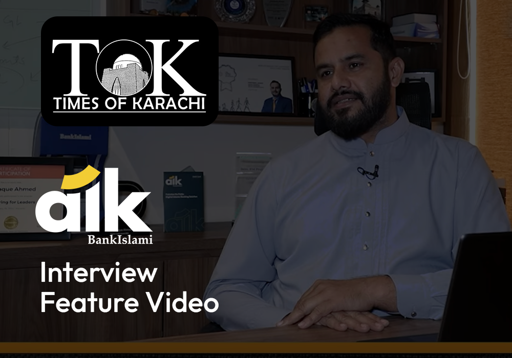  Ashfaque Ahmed highlights Aik’s mission to promote Riba-free digital banking in Pakistan.